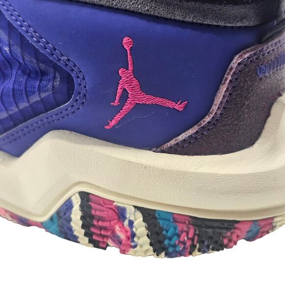 Nike Jordan Why Not Zer0.6 Bright Concord Basketball Shoes Men's Size 11 - Picture 9 of 13